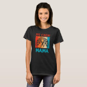 Pit Crew Mama Car Lover Autocoureur T-shirt (Voorkant volledig)