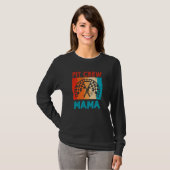 Pit Crew Mama Car Lover Autocoureur T-shirt (Voorkant volledig)