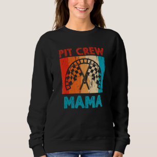 Pit Crew Mama Car Lover Autocoureur Trui