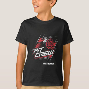  Pit Crew Race Auto Verjaardag Kinder T-shirt