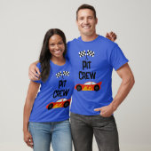 Pit Crew Race Auto Verjaardagsfeestje Ouder T-shirt (Unisex)