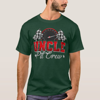Pit Crew Race Racing Oom Familie Verjaardagsfeest  T-shirt