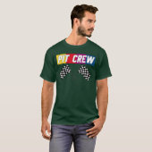 PIT CREW Race T-shirt voor feesten (Voorkant volledig)