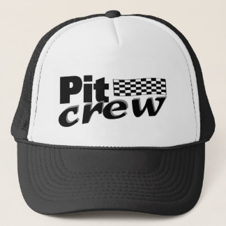 Pit Crew (racevlag) Trucker Pet
