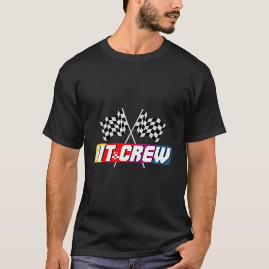 Pit Crew Racing Car Lover T-shirt (Voorkant)