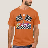Pit Crew Racing Day for Stock Race Day Parties T-shirt (Voorkant)