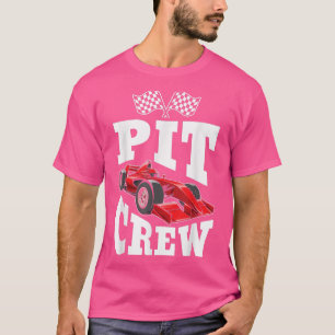 Pit Crew Racing Lover Car Race Sports Drag Tr T-shirt