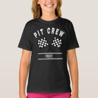 Pit Crew-shirt, bijpassend familie-shirt en baby