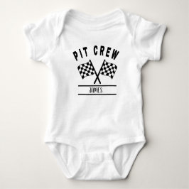 Pit Crew Shirt, Familie Matching Shirt en baby