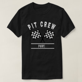 Pit Crew Shirt, Familie Matching Shirt en baby