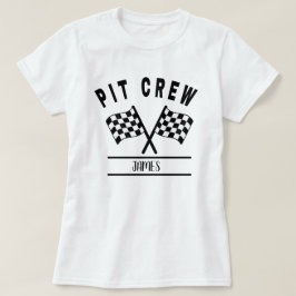 Pit Crew Shirt, Familie Matching Shirt en baby