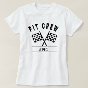 Pit Crew Shirt, Familie Matching Shirt en baby