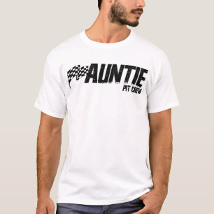Pit Crew Tante Race Verjaardag Familie Racing Tant T-shirt