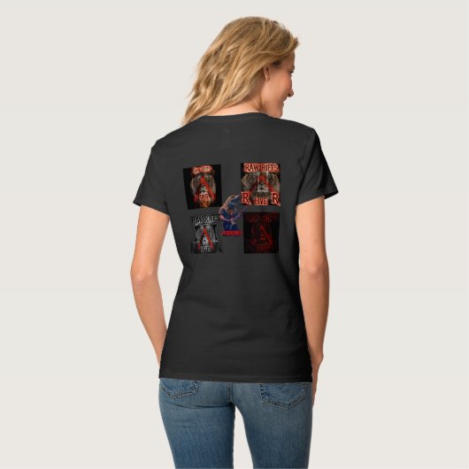 Pit driver swag voor de dames t-shirt (Achterkant volledig)