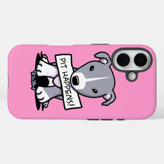 Pit gebeurt Case-Mate iPhone case (Achterkant (horizontaal))