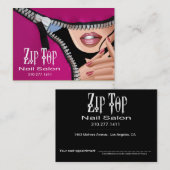 Pit het omhoog de sjabloon van het Visitekaartje Afsprakenkaartje (Voorkant / Achterkant)