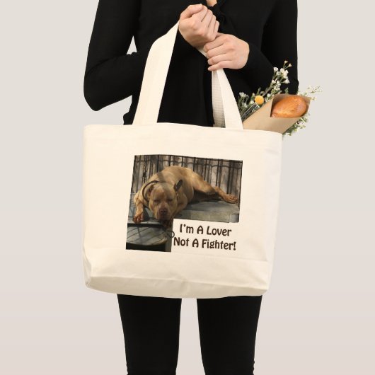 Pit Lover Grote Tote Bag (Voorkant (product))