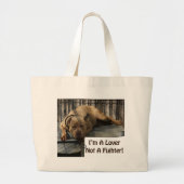 Pit Lover Grote Tote Bag (Voorkant)