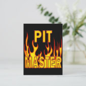 Pit Master Briefkaart (Staand voorkant)