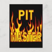 Pit Master Briefkaart (Voorkant)