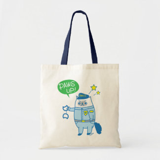 Pit omhoog! Goma is Pawsome Pawlice Canvas tas
