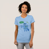 Pit omhoog! Goma is Pawsome Pawlice T-shirt (Voorkant volledig)