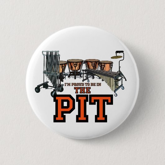 Pit Pride Ronde Button 5,7 Cm (Voorkant)