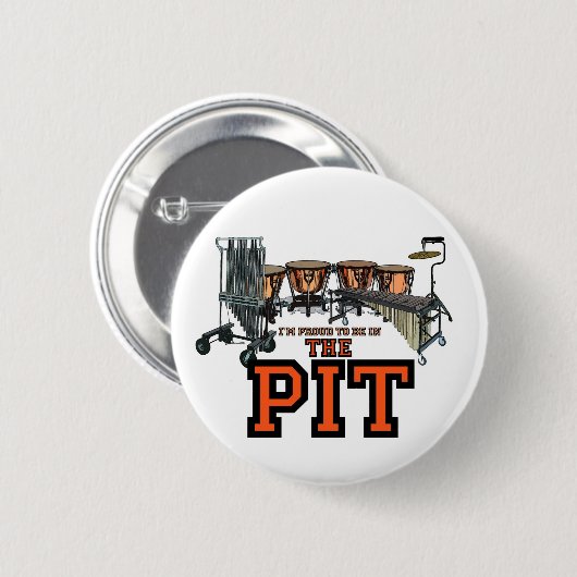 Pit Pride Ronde Button 5,7 Cm (Voorkant /achterkant)