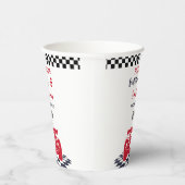 Pit stop race kinderen verjaardag papieren bekers (Rechts)