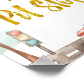 Pit Stop Racing Sign Poster (Hoek)