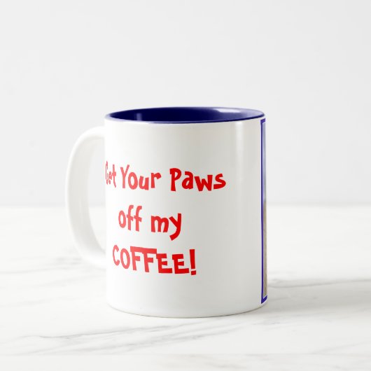 Pit uit!  Mok (Voorkant links)