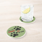 Pit van mijn Drink (Groene) Onderzetter (Zijkant)