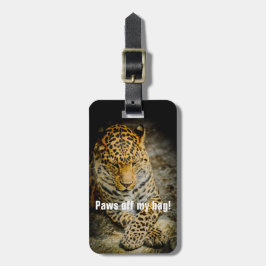 Pit van mijn tas af! Resting Bagagelabel