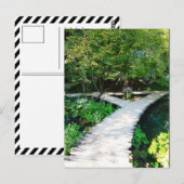 pit wooden path kroatië briefkaart (Voorkant / Achterkant)