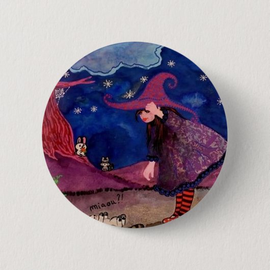 Pit World Ronde Button 5,7 Cm (Voorkant)