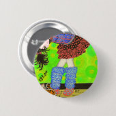 Pit World Ronde Button 5,7 Cm (Voorkant /achterkant)