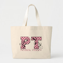 pit zwarte en roze pols grote tote bag