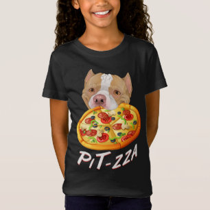 Pit-zza. Pit Bull & Pizza T-Shirt