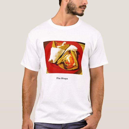 Pita Wraps T-shirt (Voorkant)