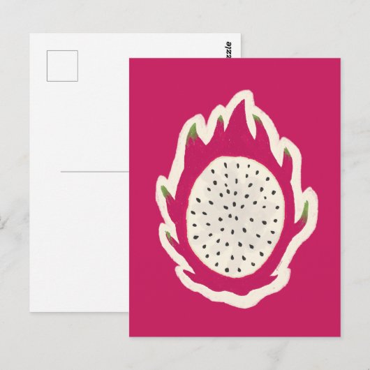 Pitaya Briefkaart (Voorkant / Achterkant)