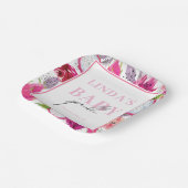 Pitaya Dragon Fruit Gepersonaliseerde Baby Sprinkl Papieren Bordje (Gebogen)