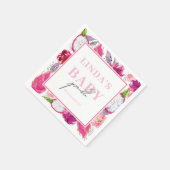 Pitaya Dragon Fruit Gepersonaliseerde Baby Sprinkl Servet (Hoek)