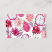 Pitaya Fruit Weduwschap Website Tussenkaart Plaatskaartje (Achterkant)