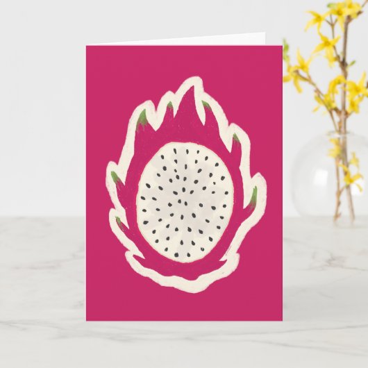 Pitaya Kaart (Gele Bloem)