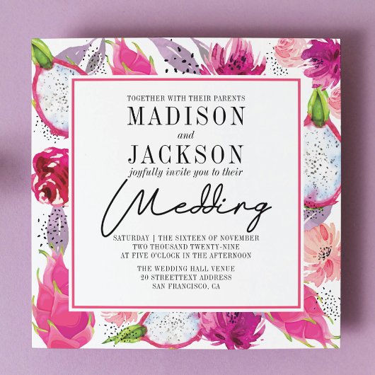 Pitaya Summer Weddenschap Kaart