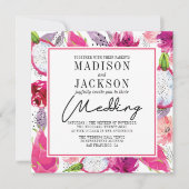 Pitaya Summer Weddenschap Kaart (Voorkant)