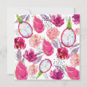 Pitaya Weddenschap Kaart (Achterkant)