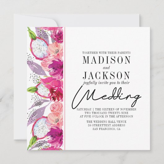 Pitaya Weddenschap Kaart (Voorkant)