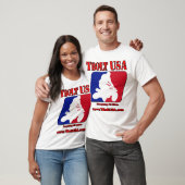 Pitbike Logo TBolt USA T-shirt (Unisex)