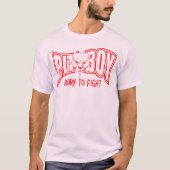 PitBoy huidknuffelend, met lange mouwen T-shirt (Voorkant)